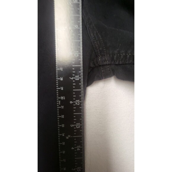 Signature by Levi Women's Bootcut Black Jeans EUC Size 12L - Picture 6 of 8